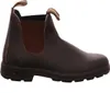 A single brown leather boot is shown against a white background. Náhľad obrázku produktu