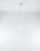 Lampada a sospensione DIEGO 1 bianco 1xE27 15W PVC 90x9x9cm Anteprima dell’immagine prodotto 19
