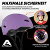Apollo Skatehelm - S/M - Purple - SW001 Produktbild-Vorschau 3