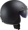 LS2 OF601 Bob II Solid Jethelm, nero opaco, XL (61/62) Anteprima dell’immagine prodotto 3