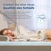 Matratzen Topper 90x200 mit Bezug,  Matratzenschoner 6 cm, Produktbild-Vorschau 8