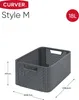 Curver Style M, Úložný kôš, Šedá, Ratan, Jednofarebné, Náhľad obrázku produktu 16