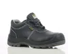 A black safety shoe is shown against a white background. Produktbild-Vorschau