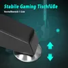 SONNI biurko gamingowe 140×75×60 cm z oświetleniem RGB 7 Podgląd zdjęcia produktu 9