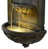 Teamson Home Fleur-de-Lis Wandbrunnen Outdoor 80 cm mit Produktbild-Vorschau 7
