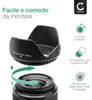 CELLONIC Paraluce compatibile con Ø 55mm con filettatura a Anteprima dell’immagine prodotto 3