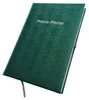 2027 ADINA Praxis-Planer A4 1 Tag auf 1 Seite grün-metallic Produktbild-Vorschau 1