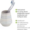 WENKO Keramik Zahnputz Becher Zahnbürsten Halter Bad Produktbild-Vorschau 2