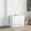 Botník bílý 80x34x63 cm materiál na bázi dřeva Náhled obrázku produktu 3