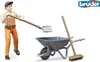 Bruder bworld Figurenset Kommunalarbeiter, 4-tlg., Produktbild-Vorschau 6