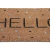 relaxdays Kokos Fußmatte Hello mit Punkten Produktbild-Vorschau 6