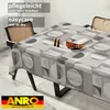 Tischdecke Vintage Holz Patchwork Grau 100x140cm mit Produktbild-Vorschau 8