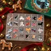 Adventní kalendář s koňmi 24 ozdob na stromeček vánoční Náhled obrázku produktu 4