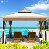 VOUNOT® Pavillon 3,6 x 3,6 m, tente de réception pop-up Voir les images du produit 2