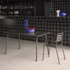 Tavolo da giardino pieghevole in metallo 6 posti, 140cm, Anteprima dell’immagine prodotto 5
