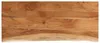 vidaXL Tischplatte 110x40x2,5cm Rechteckig Massivholz Produktbild-Vorschau 1