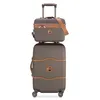 A set of luggage, consisting of a smaller beauty case stacked on top of a larger suitcase, is displayed against a white background. Produktbild-Vorschau