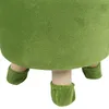 Grüner Frosch puff für Kinder 28x25cm Produktbild-Vorschau 6