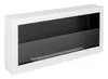 Cheminée éthanol S-Line BOX 90 cm avec vitre blanche. Voir les images du produit 4
