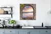 MuchoWow® Poster Abend - Meer - Strand - Aussicht 75x75 cm Produktbild-Vorschau 3