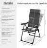 Chaise de camping pliable MÜRITZ en aluminium avec Voir les images du produit 6