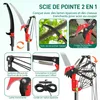 Sécateur télescopique FCH 2-8 m, poignée réglable, kit Voir les images du produit 3