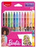 maped 845418 maped Barbie Filzstifte farbsortiert, 12 St. Voir les images du produit 2