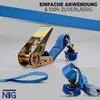 Zurrgurt f. Airline. m. Kunstoff-Fitting & Ratsche Produktbild-Vorschau 4