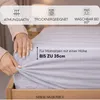 Strauss Home® Premium Spannbettlaken – 160 g/m² Gekämmte Produktbild-Vorschau 3