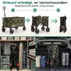 Sekey Bollerwagen faltbar 150 kg mit Bremsen, klappbarer Produktbild-Vorschau 4