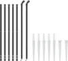 vidaXL Clôture grillagée avec douilles de sol Anthracite Voir les images du produit 3