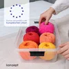 KONZEPT 7L Aufbewahrungsbox mit Deckel 3er Set, sicher Produktbild-Vorschau 6