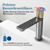 doporro Wasserhahn Bad, Waschtischarmatur mit Auslaufhöhe Produktbild-Vorschau 3