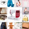 A collage of various items related to sewing, fashion, and home decor. Produktbild-Vorschau