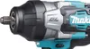 Close-up of a power tool, specifically an impact wrench, showing the motor housing and drive shaft. Produktbild-Vorschau