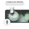 A screen protector for a phone is shown with a graphic demonstrating its impact resistance. Produktbild-Vorschau