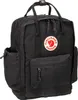 A black Fjällräven Kånken backpack is shown from the front. Náhled obrázku produktu