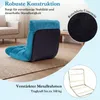 Fauteuil de sol COSTWAY avec dossier, fauteuil de sol, Voir les images du produit 8