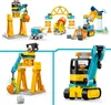 LEGO DUPLO 3-in-1 Baustelle mit Baufahrzeugen - Kleinkinder Produktbild-Vorschau 4