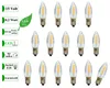 A collection of LED filament light bulbs with accompanying descriptive text. Produktbild-Vorschau