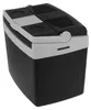 A black and gray portable cooler. Podgląd zdjęcia produktu