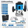 Bituxx 1200W Oberfräse Fräse Kantenfräse Holzfräse Produktbild-Vorschau 6