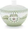 PIP STUDIO Lily&Lotus Tiles Light Green Zuckerdose 300ml Produktbild-Vorschau 2
