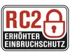 Haustür Signum Modell 1 Aluminium weiß/weiß 800 x 2110 mm Produktbild-Vorschau 3