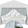 tillvex® 4X Parete laterale grigia per gazebo 3x3m e 3x6m | Anteprima dell’immagine prodotto 1