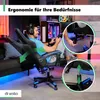 di volio herní židle Ragazo modrá, ergonomická kancelářská Náhled obrázku produktu 14