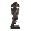 Gilde Skulptur, Gesicht, "Silence", Kunstharz, Podgląd zdjęcia produktu 2
