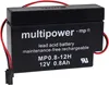 Batterie au plomb Powery (multipower) pour enroulements de Voir les images du produit 1