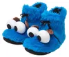 Sesamstraße Hausschuhe - Krümelmonster 3D Plüsch Booties Produktbild-Vorschau 2
