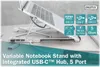 DIGITUS DA-90424 DIGITUS Supporto per notebook Var. con hub Anteprima dell’immagine prodotto 14